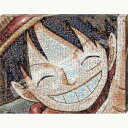 【新品】ジグソーパズル アートボード ワンピースモザイクアート(ルフィ) 366ピース【宅配便】