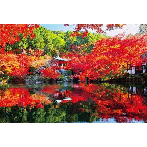 【新品】ジグソーパズル 風景日本(秋) 秋に色づく醍醐寺 1000ピース(72x49cm)【宅配便】