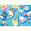 【新品】ジグソーパズル サンリオキャラクターズ サマーフローティング 300ピース(26x38cm)【宅配便】