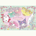 【新品】ジグソーパズル サンリオキャラクターズ フラワーティータイム 300ピース(26x38cm)【宅配便】