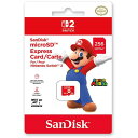 【新品】Switch2 SanDisk microSD Express Card 256GB for Nintendo Switch 2【メール便】