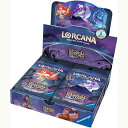【新品】ディ ズニー・ロルカナ・TCG 日本語版 ブースターパック 逆襲のアースラ:BOX《16パック入》【宅配便】