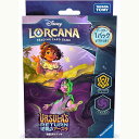 【新品】ディズニー・ロルカナ・TCG 日本語版 構築済みデッキ 逆襲のアースラ アンバー・アメジスト【宅配便】