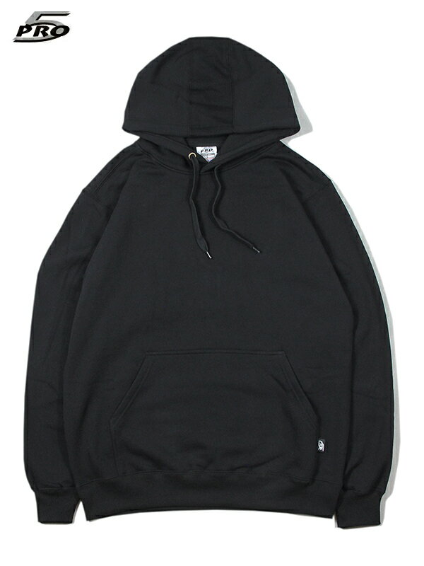 yUSC|[gzPRO5 14oz HEAVY WEIGHT PULLOVER HOODIE black vt@Cu 14IX wr[EFCg vI[o[ t[fB[ p[J[ ubN