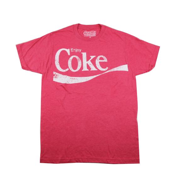 【US買い付け品】Coca Cola "Enjoy COKE" TEE red コカコーラ エンジョイコーク Tシャツ レッド