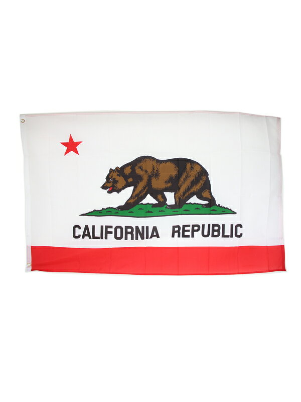  FLAG OF CALIFORNIA カリフォルニア 州旗 旗 フラッグ ナイロン