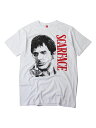 yC|[gz SCARFACE Tony Montana TEE white XJ[tFCX gj[ ^i TVc zCg