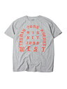 yUStizROCKSMITH Tee gray/orange TVc O[