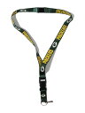 メール便対応1点まで【インポート】GREEN BAY PACKERS LANYARD NECK PIECE green / yellow / white グリーンベイパッカーズ ネックピース ネックストラップ ランヤード グリーン イエロー ホワイト