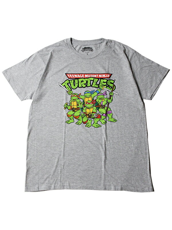 yC|[gz TEENAGE MUTANT NINJA TURTLES SHORT SLEEVE TEE SHIRTS gray ~[^g jW ^[gY  TVc O[