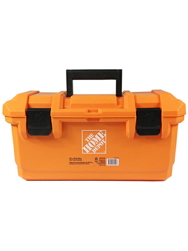 US㤤դʡHOME DEPOT TOOL TRAY INCLUDED 19 in TOOL BOX orange ۡ ǥ ġȥ쥤դ 19 ġܥå Ȣ 