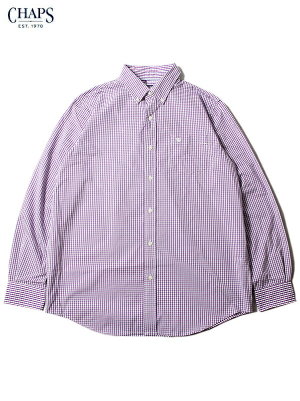 yC|[gzCHAPS CHECK L/S SHIRTS meadow violet multi `bvX OX[u Vc  oCIbg p[v zCg