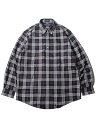 yC|[gzMAGNA READY L/S CHECK SHIRT navy/red }Oi fB[ OX[u `FbN Vc  }Olbg {^ lCr[ bh