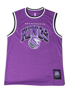 【インポート】ULTRA GAME NBA SACRAMENTO KINGS BASKETBALL MESH JERSEY SHIRTS TANK TOP purple ウルトラ・ゲーム サクラメント・キングス バスケット ボール メッシュ タンクトップ ジャージ シャツ タンクトップ パープル