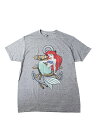 yC|[gzDISNEY Little Mermaid g}[Ch TEE gray TVc O[ S