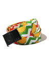 【インポート】ODD SOX TACOS UNISEX ONE SIZE BELTS white/green/red オッドソックス タコス ユニセックス ワンサイズ ベルト ホワイト グリーン レッド