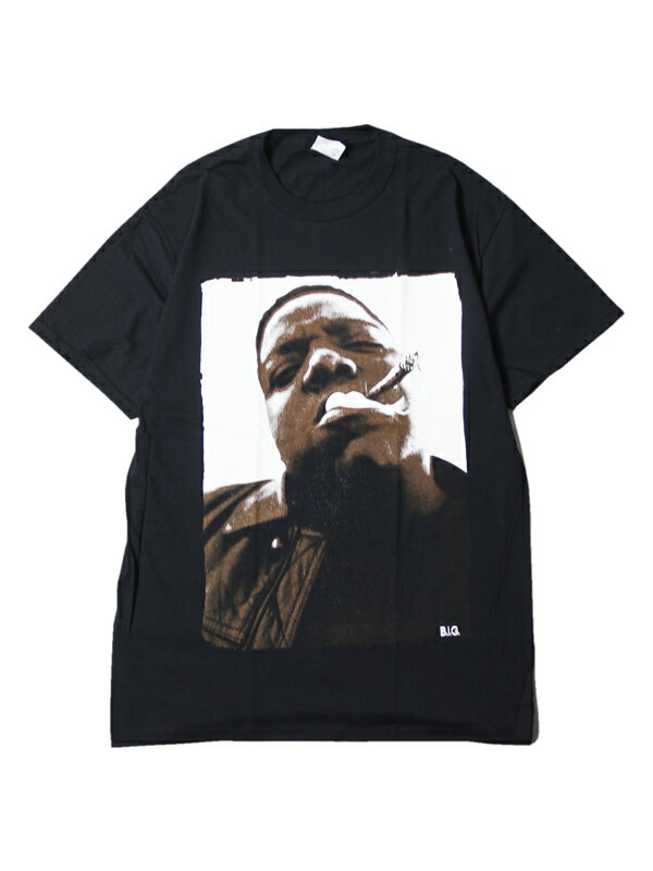 ڥݡȡ THE NOTORIOUS B.I.G PHOTO SHORT SLEEVE TEE SHRTS black ӥ ե Ⱦµ T ֥å Threads on demand