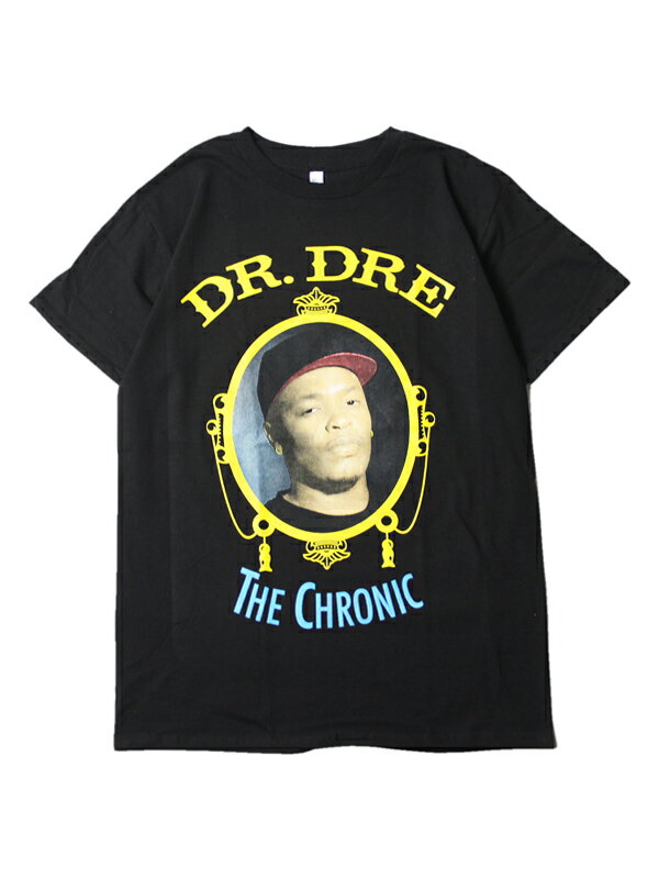 【インポート】 DR.DRE THE CHRONIC PHOTO SHORT SLEEVE TEE SHIRTS black ドクタードレー ザ クロニク フォト 半袖 Tシャツ ブラック Threads on demand