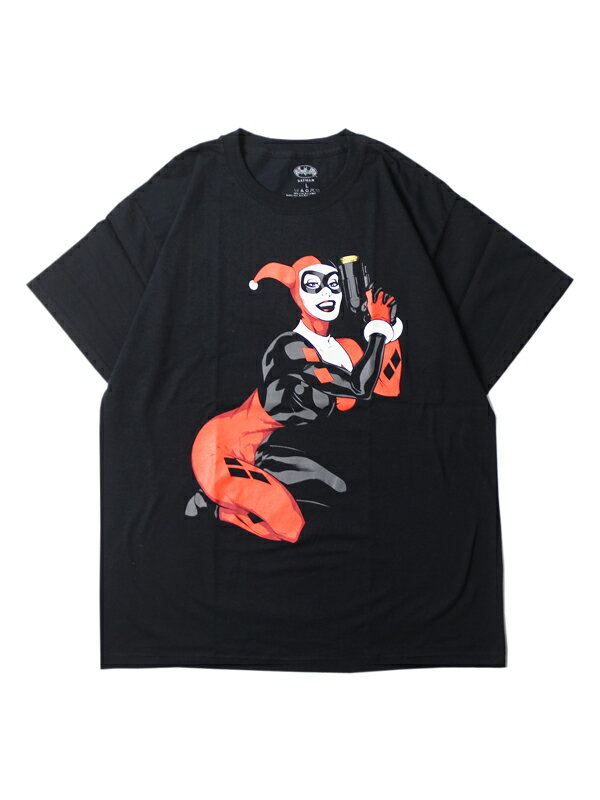 yC|[gzBADMAN HARLEY QUEEN SHORTSLEEVE TEE black obh} n[CNC[ TVc ubN