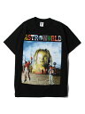  TRAVIS SCOTT "ASTRO WORLD" SHORT SLEEVE TEE SHIRTS black トラビス スコット アストロワールド 半袖 Tシャツ ブラック Threads on demand