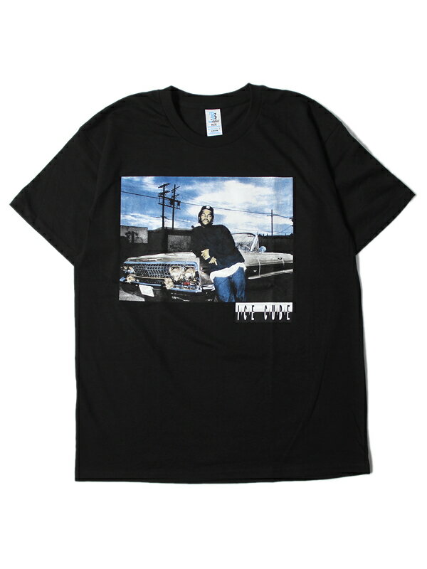 アイスキューブ 【インポート】ICE CUBE IMPALA SHORT SLEEVE TEE SHIRTS black アイスキューブ フォト 半袖 Tシャツ ブラック Threads on demand