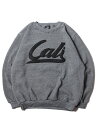 yC|[gzORIGINAL DELUX SUPPLY Cali Crewneck Sweatshirt gray JtHjA N[lbNXEFbg `R[O[