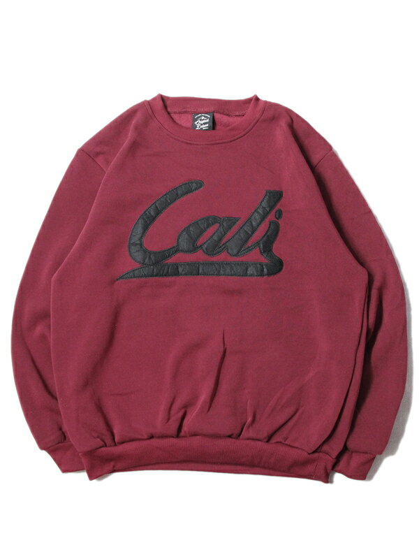 yC|[gzORIGINAL DELUX SUPPLY Cali Crewneck Sweatshirt maroon JtHjA N[lbNXEFbg }[bh