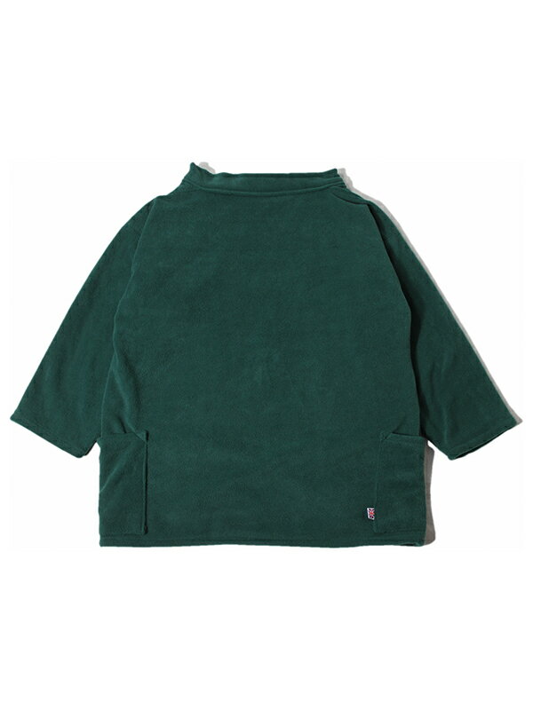 【インポート】Newlyn Smocks FLEECE ROUNDNECK SMOCK Green ニューリンスモック フィッシャーマン フリーススモック グリーン