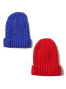 game clothing㤨֡ڥ᡼б 1ޤǡKB ETHOS CABLE COLOR BEANIE KNIT CAP blue / red˥å˹ ֥ӡˡ ˹ ̵ ֥롼 åɡפβǤʤ1,100ߤˤʤޤ