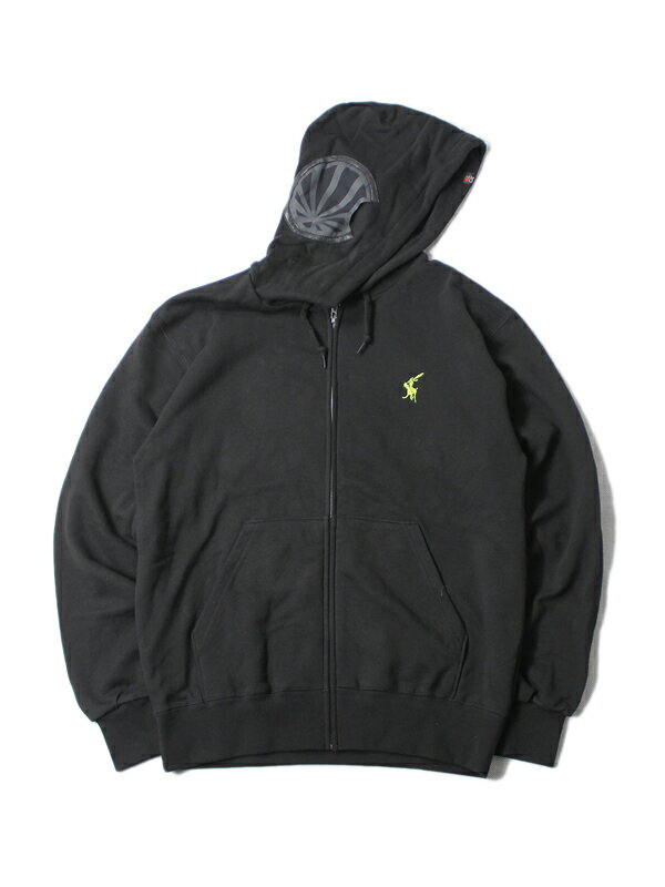 yzubNX[J[R[Y WbvAbvt[fB[ ubN BLACK SMOKER RECORDS KURO SPORT Zip-Up PARKA 9.0oz@black