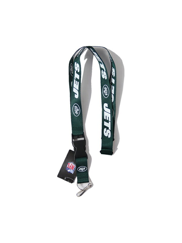 【メール便対応商品】New York JETS NECK PIECE STRAP green ニューヨークジェッツ ネックピース ストラップ グリーン