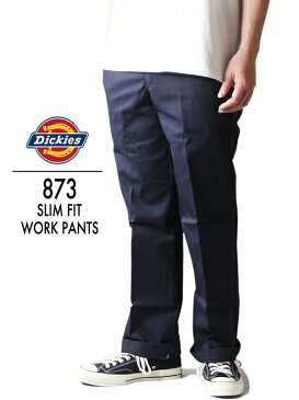 【USモデル】Dickies 873 SLIM FIT WORK PANTS d.navy ディッキーズ 873 ワークパンツ スリムフィット レングス30 ダーク ネイビー