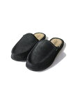 【インポート】TROOPER AMERICA SLIPPERS OPEN HEEL black ハウス サンダル ルーム シューズ トゥルーパーアメリカ ブラック