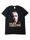  THE GODFATHER THE CORLEONE MENS LIGHTWEIGHT SHORT SLEEVE TEE black ゴッドファーザー ザ コルレオーネ ライトウェイト 半袖Tシャツ ブラック