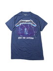 【インポート】メタリカ Tシャツ 2nd スラッシュメタル METALLICA RIDE THE LIGHTNING S/S Tee heather navy