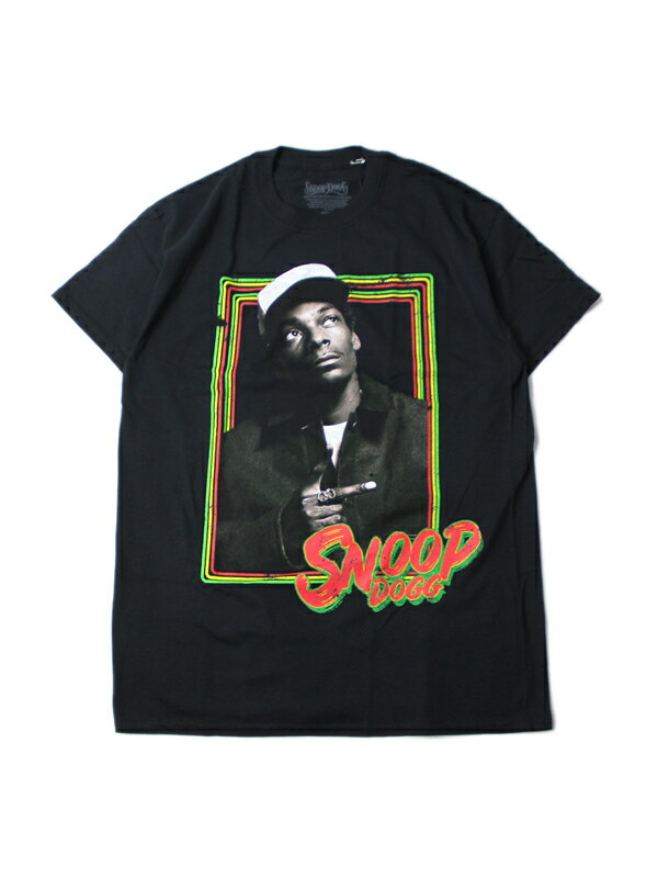 SNOOP DOGGY DOGG "PEACE SIGN" Tee black スヌープドッグ Tシャツ 黒 ブラック