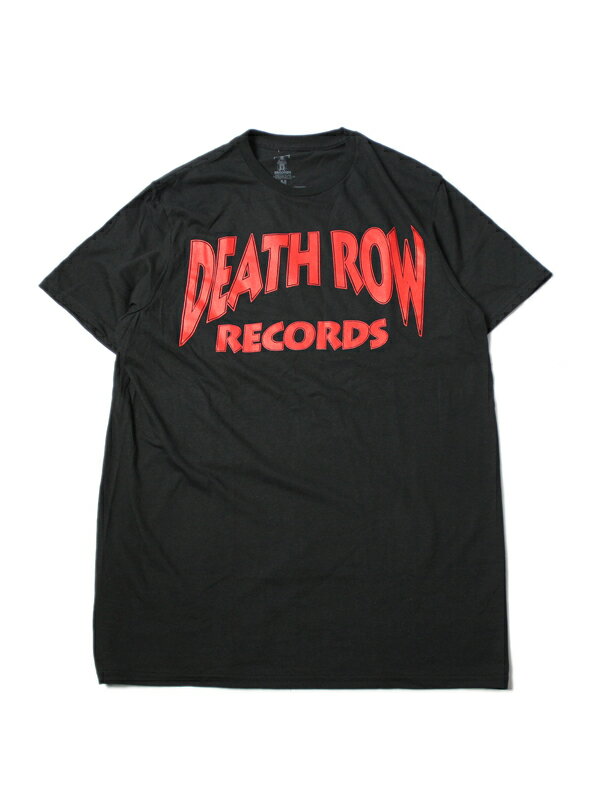 DEATH ROW RECORDS LOGO S/S Tee black デスロウレコード Tシャツ ロゴ ブラック 黒