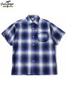 yC|[gzCal Top OMBRE CHECK SHORT SLEEVE SHIRT royal/white Lgbv Iu `FbN V[gX[u Vc  C/zCg