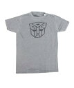 【US買い付け正規品】TRANSFORMERS CYBERTRON S/S TEE gray トランスフォーマー サイバトロン Tシャツ グレー