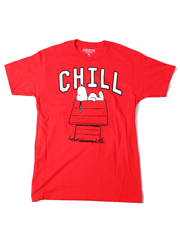 yC|[gzPEANUTS CHILL TEE  S/S TEE red