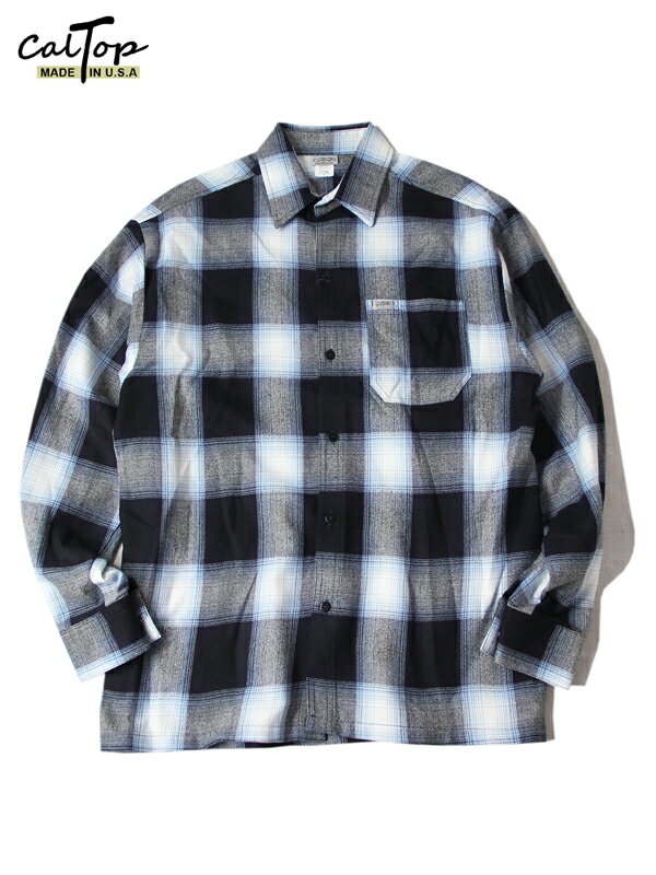 yC|[gzCal Top OMBRE CHECK LONG SLEEVE SHIRT navy/sky Lgbv Iu `FbN OX[u Vc lCr[/XJCu[