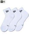 yK戵XzNEW ERA ANKLE SOCKS 3PAIRS white j[G AN \bNX 3yA zCg