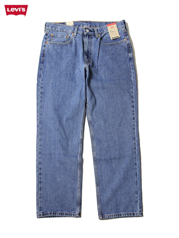 【インポート】Levi 039 s 550-4891 Relaxed DENIM JEANS PANTS medium stonewash LEVIS リーバイス 550 リラックスフィット テーパード デニムパンツ ミディアムインディゴ