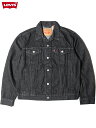 yUSfz Levi's DENIM TRUCKER JACKET medium black [oCX fj gbJ[ WPbg GW LEVIS ~fBA ubN 723346209