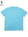 【インポート正規品】POLO Ralph Lauren ONE POINT PONY CLASSICS2 POCKET TEE hammond blue/yellow ポロ ラルフローレン ポケットTシャツ ハモンドブルー/イエロー