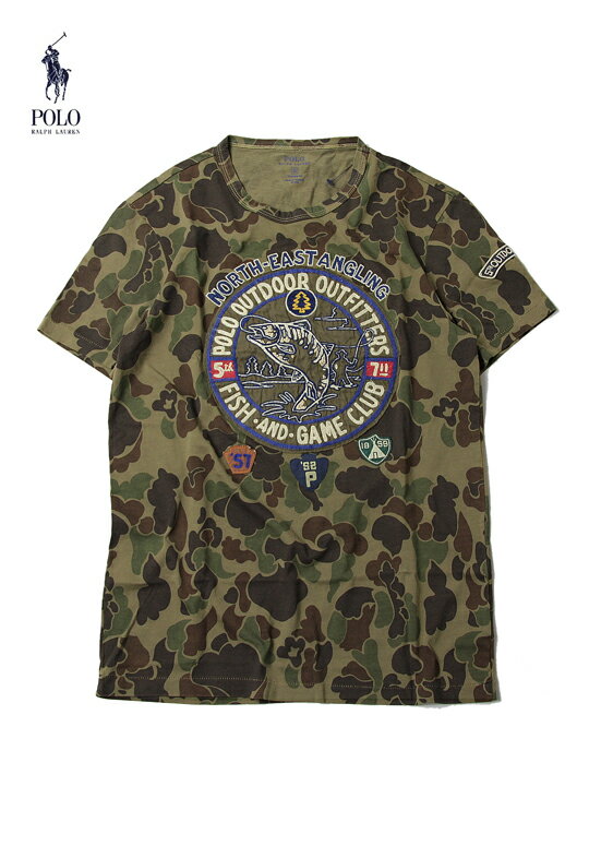 yUStKizPOLO Ralph Lauren CUSTOM-FIT CAMO TEE | t[ tBbVO J TVc 