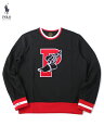 yC|[gKizPOLO Ralph Lauren | t[ N[lbN XEFbg W[Wf P WING CREWNECK JERSEY SWEAT black/red