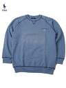 yre[WzyKiz POLO JEANS Ralph lauren ONE POINT CREW NECK SWEAT aqua blue | t[ |Cg N[lbN XEFbg ANAu[ ĂL