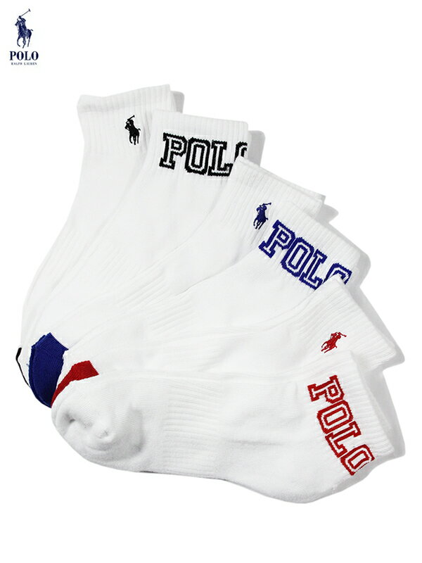 yC|[gzPOLO Ralph Lauren CLASSIC SOPRT 6PAIRS ONEPOINTPONY POLO LOGO SHORT SOCKS SOX | t[ 6Zbg |j[hJ S V[g\bNX 24cm`30cm