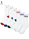 yC|[gzPOLO Ralph Lauren CLASSIC SOPRT 6PAIRS ONEPOINT PONY&POLO LOGO LONG SOCKS SOX white | t[ 6Zbg |j[hJ S O \bNX zCg24cm`30cm